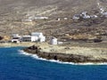 Air photograph, Kasos Island, Greece Royalty Free Stock Photo