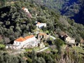 Air photograph, Lakki, Omalos, Lefka Ori, Chania, Crete, Greece