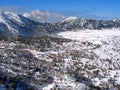 Air photograph, Omalos, Lefka Ori, Chania, Crete, Greece