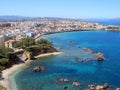Air photograph, Tabakaria, Chania, Crete, Greece Royalty Free Stock Photo