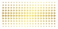 Air Plane Gold Halftone Pattern