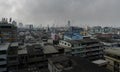 Air pollution in Bangkok Royalty Free Stock Photo