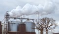 Air pollution smoke from industry