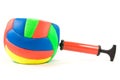 Air pump and color ball