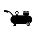 Air pump and compressor icon,logo vector illustration design template