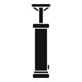 Air pump icon simple vector. Valve compressor