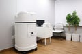 air purifier in doctor's office, creating therapeutic and healing atmosphere