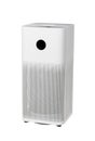 Air purifier with activated carbon hepa filter for removing formaldehyde, PM2.5, odors, dust, isolated on white, clipping path.