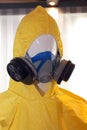 Air Purifying Respirator & Hazmat Suit