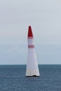 Air race start marker Royalty Free Stock Photo