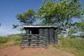 Air raid shelter Royalty Free Stock Photo