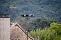 Air Raid Siren Test in small French town - Cremieu