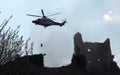 Air Rescue at Corfe Castle