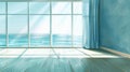 Air in the room so dense, its almost solid, Ai Generated Royalty Free Stock Photo