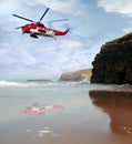 Air sea rescue coast search