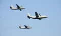 Air show by indian air force in Bhopal, India Royalty Free Stock Photo