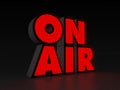 On Air sign Royalty Free Stock Photo