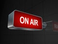 On Air sign Royalty Free Stock Photo