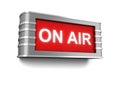 On air sign Royalty Free Stock Photo