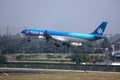 Air Tahiti Nui landing on Los Angeles Airport, LAX