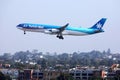 Air Tahiti Nui taking off from Los Angeles Airport, LAX