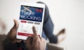 Air Ticket Flight Booking Concept