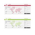 Air tickets Royalty Free Stock Photo