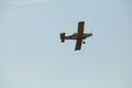 Air Tractor AT-802 Fire fighting aircraft extinguishing a fire Royalty Free Stock Photo