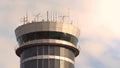 Air traffic contact center tower of airport Bangkok Thailand Royalty Free Stock Photo