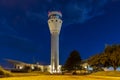 Air Traffic Control Tower at Centennial airport in Denver, Colorado Royalty Free Stock Photo