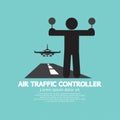 Air Traffic Controller Graphic Symbol