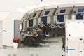 Air Traffic Services Authority control room Royalty Free Stock Photo