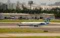 Air Tran passenger jet departing Royalty Free Stock Photo