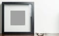 Air Travel blank Black Picture frame for photo