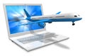 Air travel concept Royalty Free Stock Photo