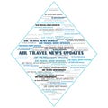 Air Travel News Updates Text Page Header