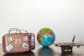 Air Travel and Vacation Concept Royalty Free Stock Photo