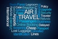 Air Travel Word Cloud