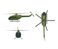 Air vehicles. Flying helicopter, for transportation. Air passenger helicopter.