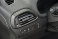 Air vent grill in a car. Air conditioner grid and control panel buttons Royalty Free Stock Photo