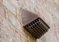 Air vent on the side of a house Royalty Free Stock Photo