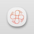 Air ventilation app icon