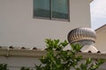 Air ventilator on the roof of the house Royalty Free Stock Photo