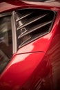 Air vents of a sports car Royalty Free Stock Photo