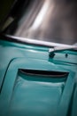 Air vents of a vintage classic car Royalty Free Stock Photo