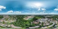 Air view of the countryside Germany Royalty Free Stock Photo