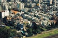 palermo chico neighborhood luxurious and rich houses in the city of buenos aires, with train tracks -bartolome mitre-