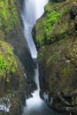 Aira Force Waterfall in the Lake District. England. Royalty Free Stock Photo