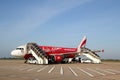 AirAsia Airbus A320 Royalty Free Stock Photo