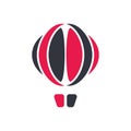 Airballon Logo Template Icon Royalty Free Stock Photo